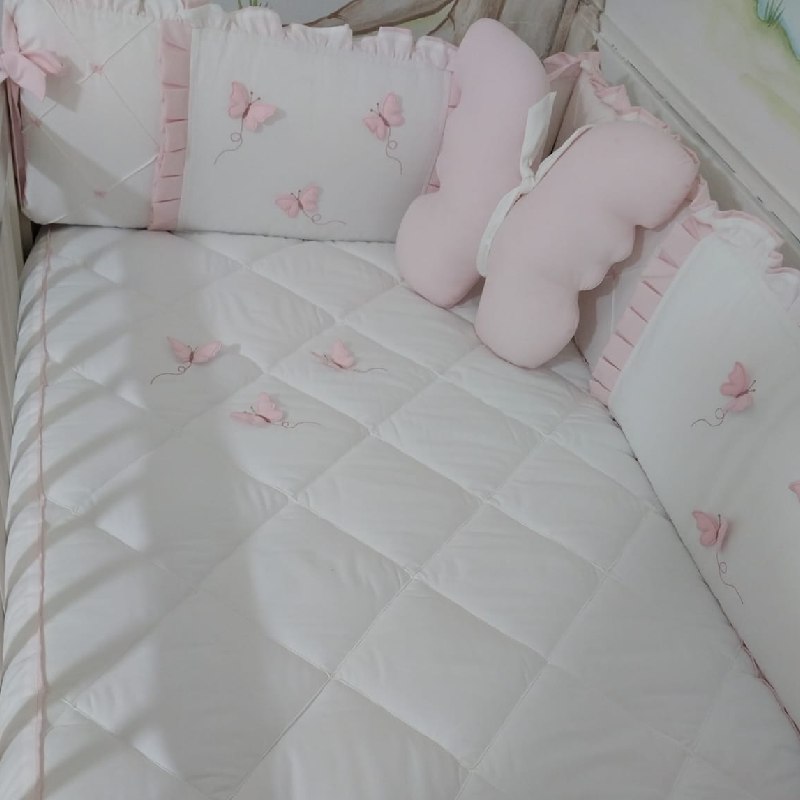 Ser de cuna protectores personalizados para niña en Lima Peru